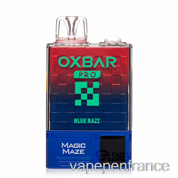 Oxbar Magic Maze Pro 10000 Stylo Jetable Bleu Razz Vape